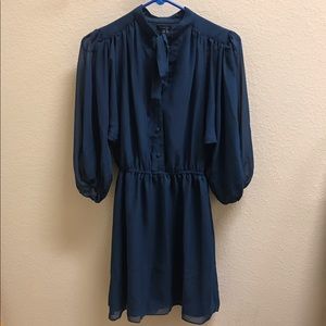 Ann Taylor Navy Blue Dress Size XS